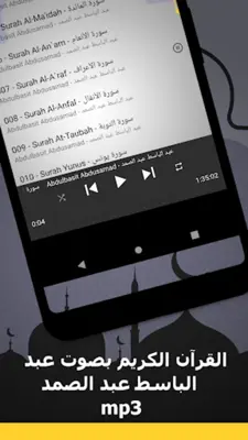 الشيخ عبد الباسط عبد الصمد android App screenshot 18